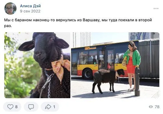 Гражданку США задержали за выгул теленка на Красной площади