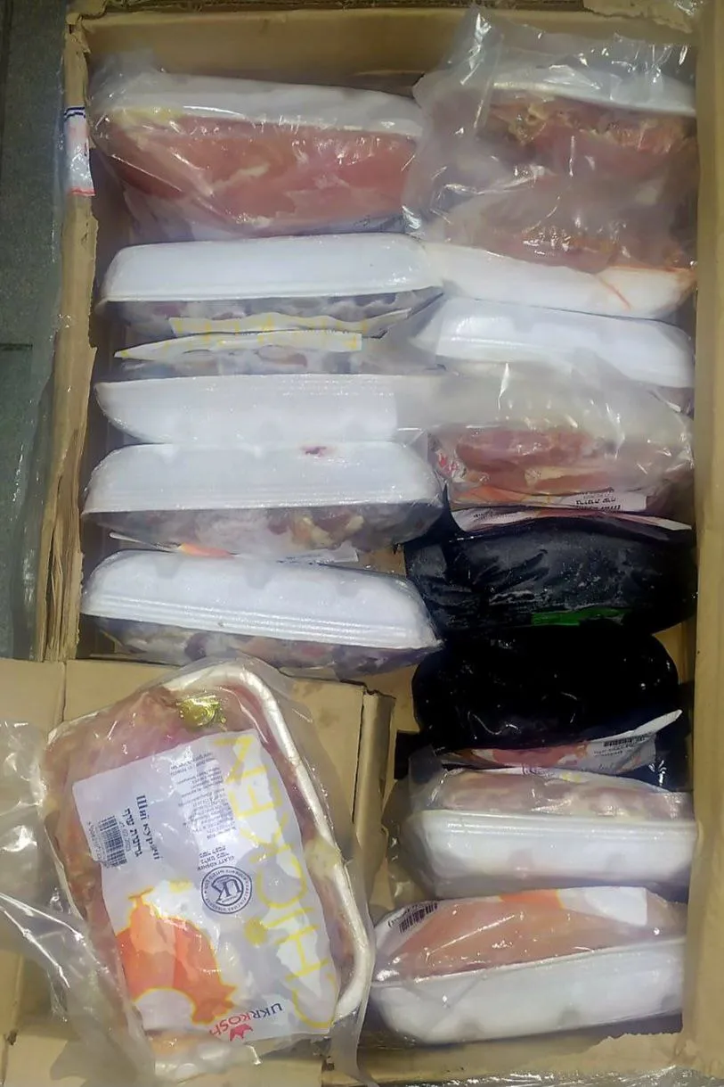Пресечена попытка ввоза в страну партии мяса: НАБПП проводит проверку