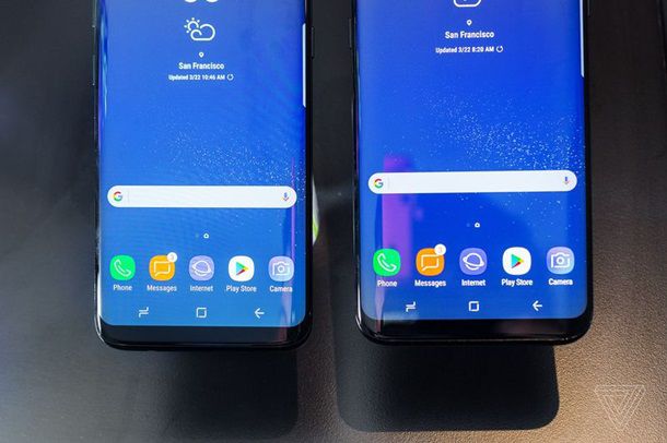 Samsung презентовал флагманский смартфон Galaxy S8