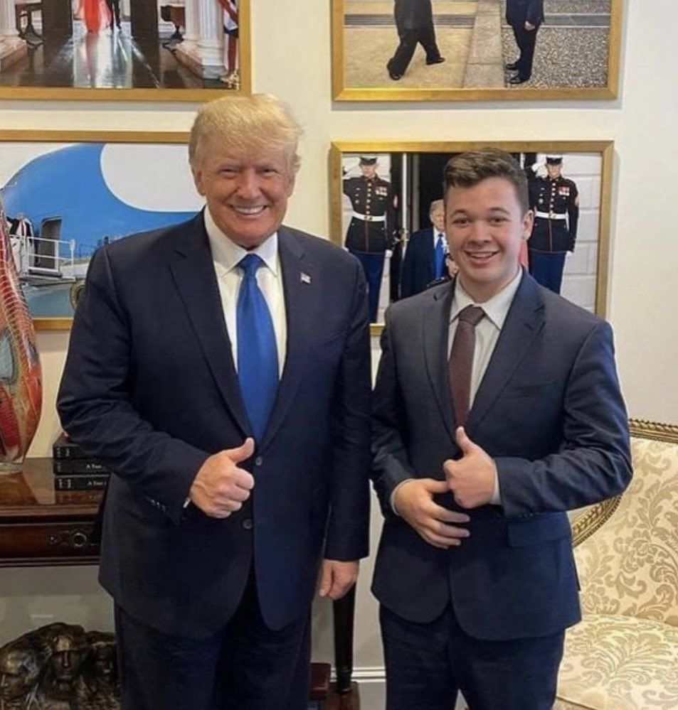 Трамп встретился с оправданным присяжными Кайлом Риттенхаусом