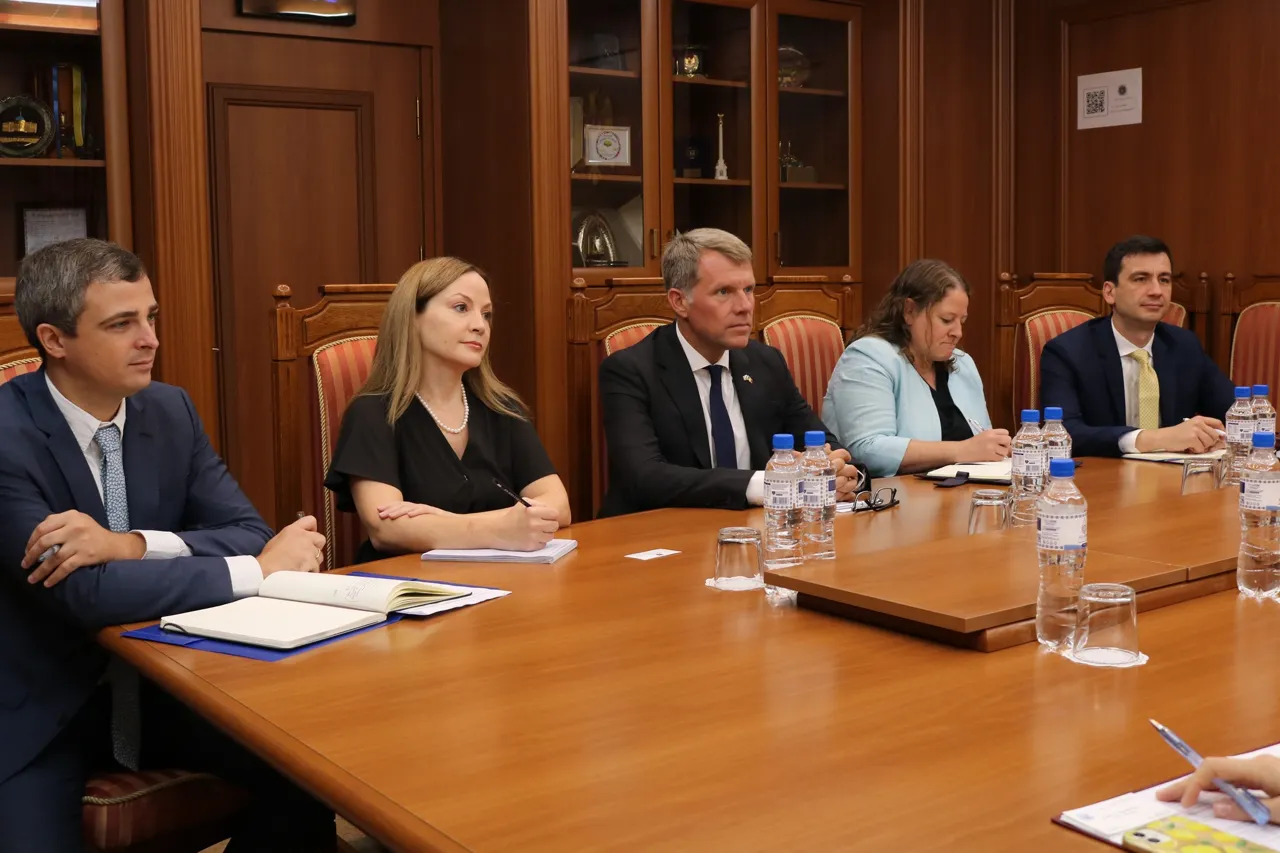 Securitatea cibernetică și amenințările hibride au fost discutate la MAE