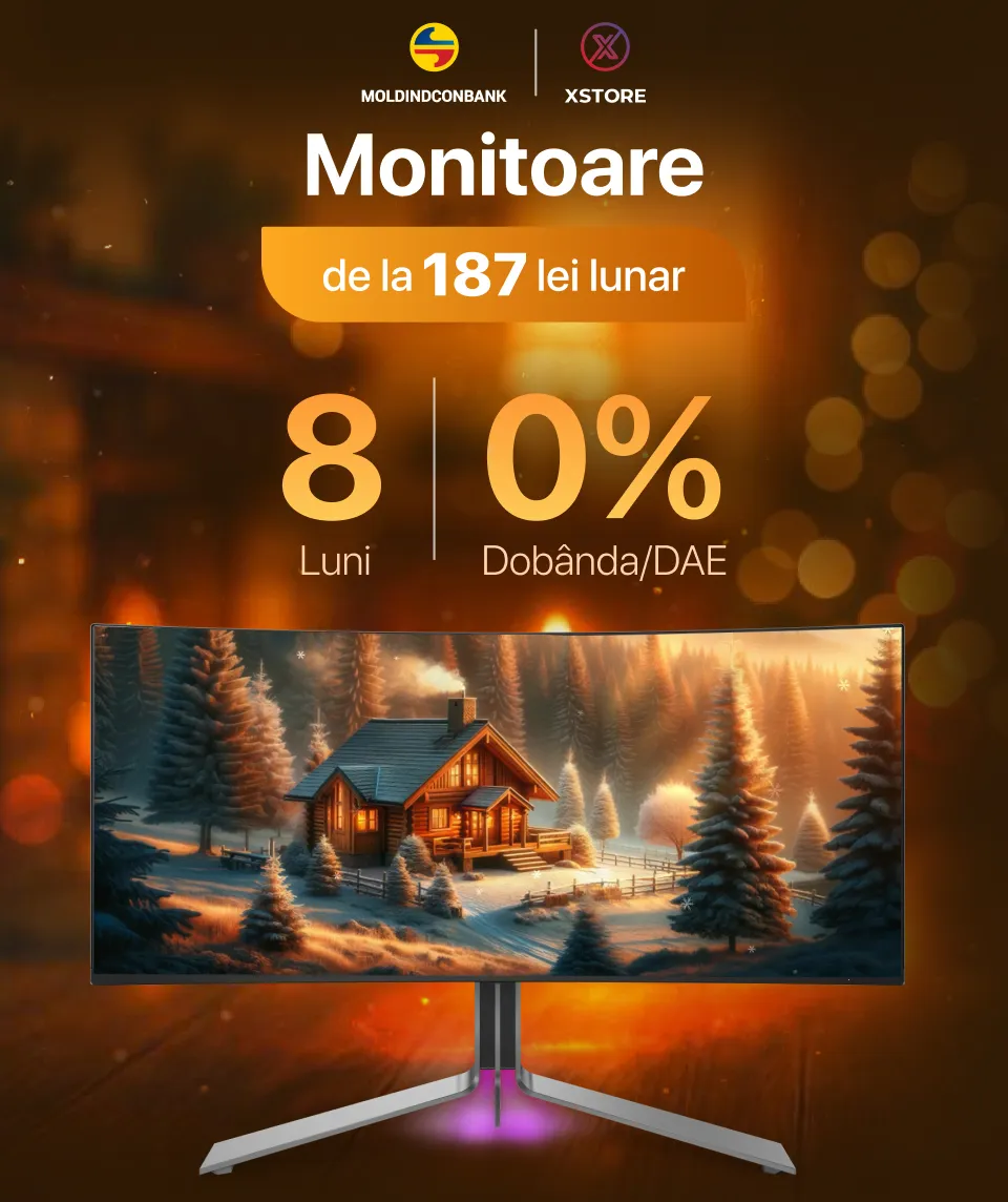 Xstore.md: Tot ce îți dorești, acum în rate cu 0% dobândă