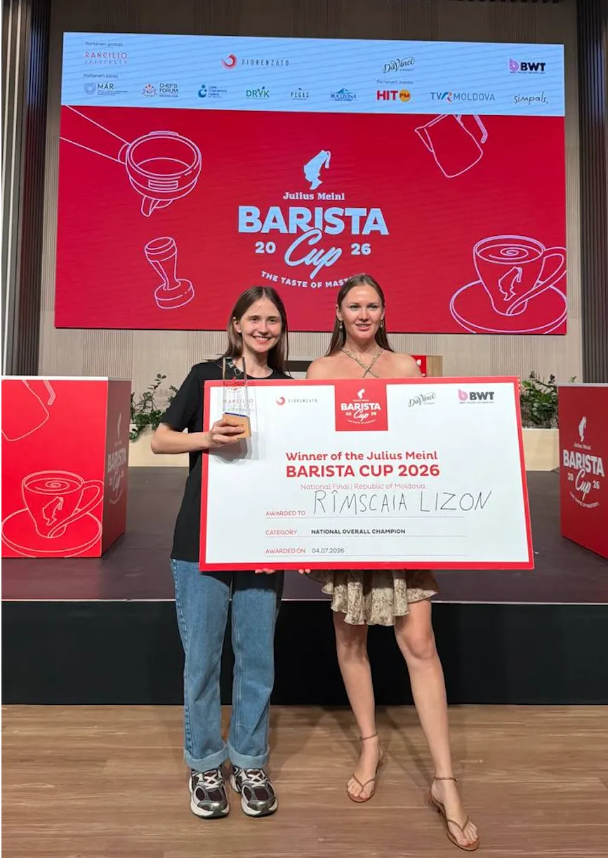 Бариста Odelle Patisserie победила на международном чемпионате в Вене