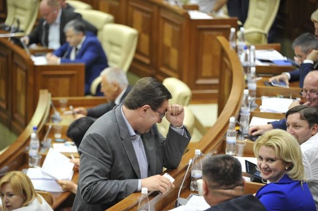 Reacția lui Lupu, când a văzut fotografia la care se uitau doi deputați