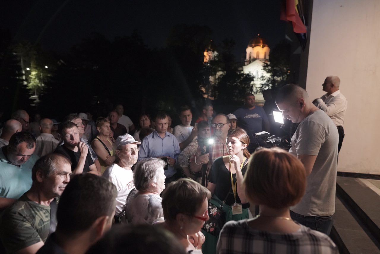 Нэстасе готовится к протестам в связи с отказом в мандате мэра