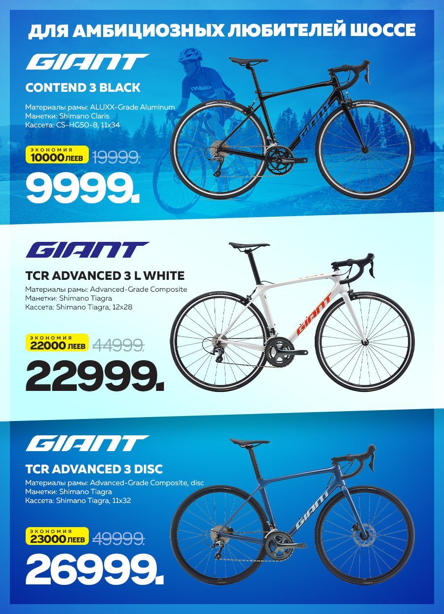 Giant: Главная распродажа года до -50%