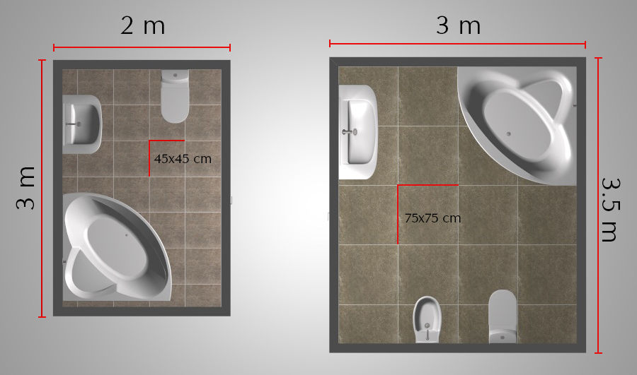 Cum să alegi gresia și faianța pentru camera de baie ®