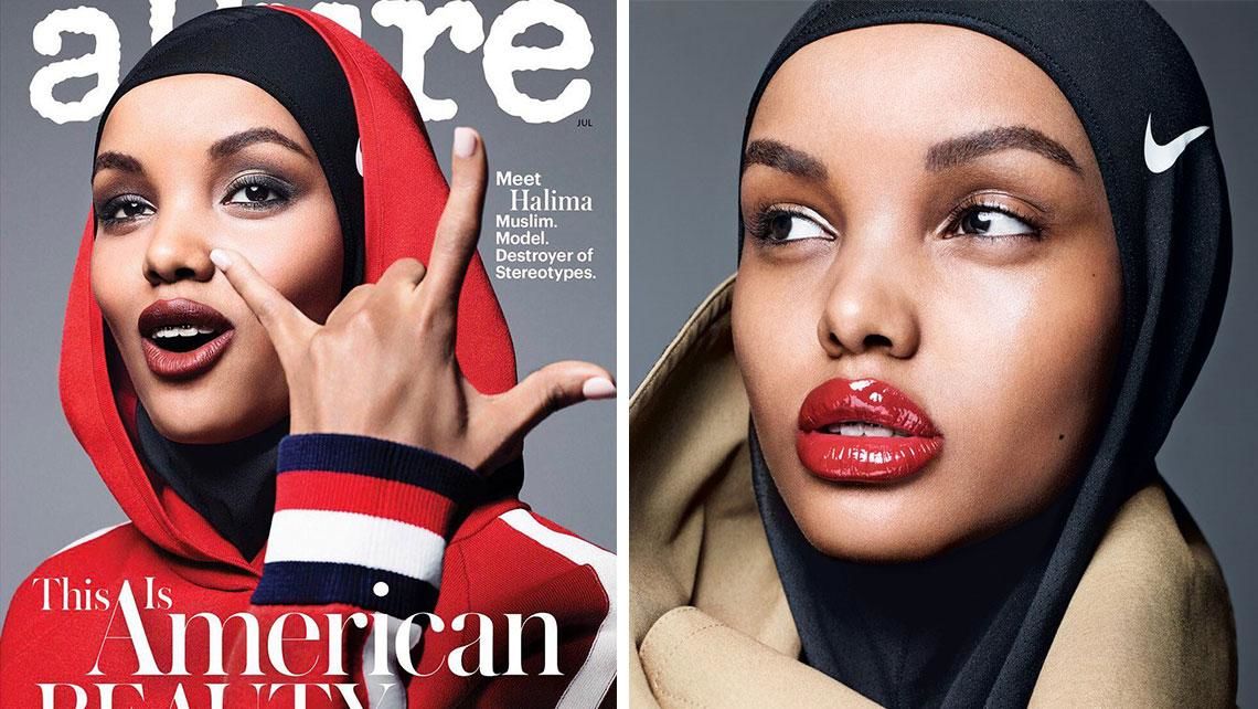 O fostă refugiată din Sudan devine primul supermodel care poartă hijab