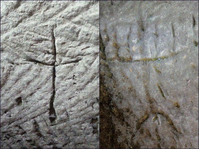 В Израиле обнаружены изображения креста и меноры времён Христа