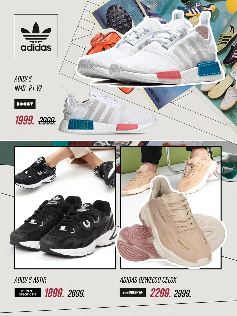 Adidas: Не пропусти весеннюю распродажу - скидки до 50%