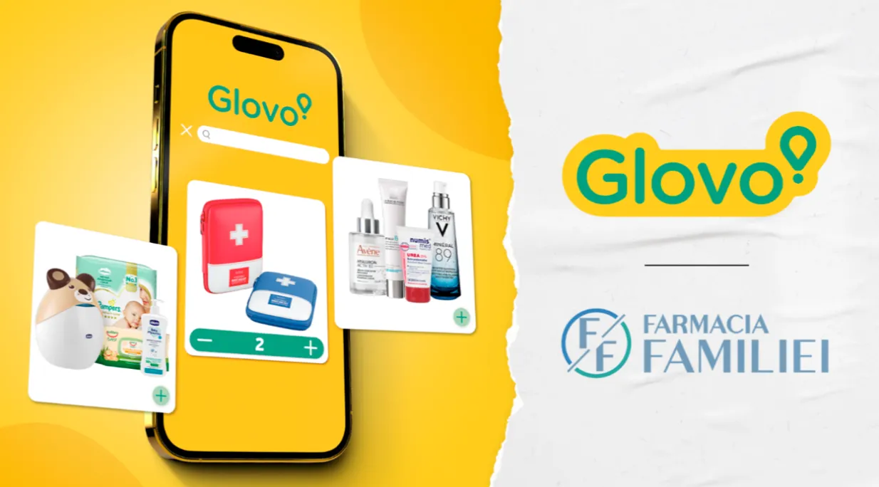 Более 8000 товаров от Farmacia Familiei теперь доступны через Glovo