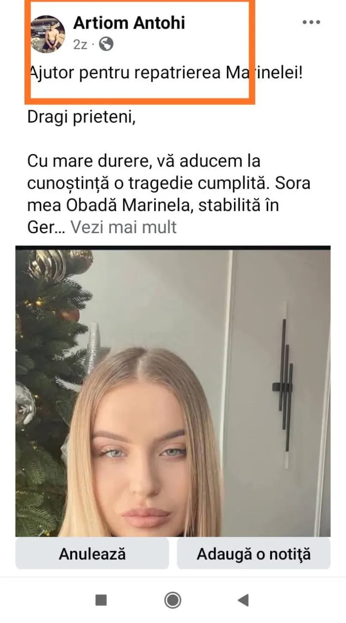 Atenție, escrocherie: Colectare falsă de fonduri pentru repatrierea unei moldovence decedate în Germania