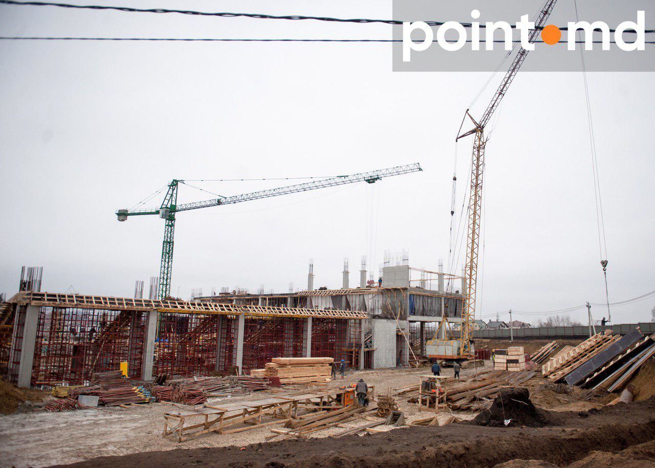 Работы по строительству "Arenа Chișinău" выполнены на 20%