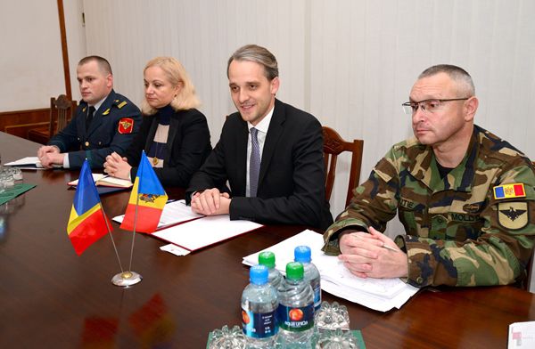 Eugen Sturza, întrevedere cu ambasadorul României în Moldova, Daniel Ioniţă