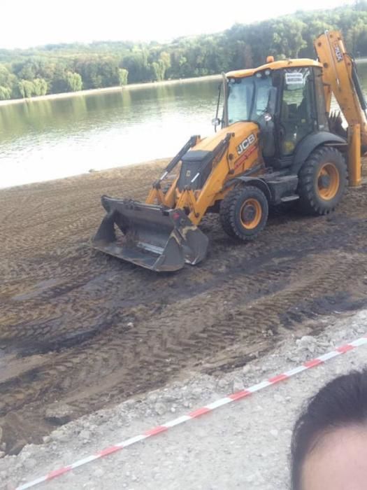 В конце лета примэрия решила облагородить пляж в парке Валя Морилор