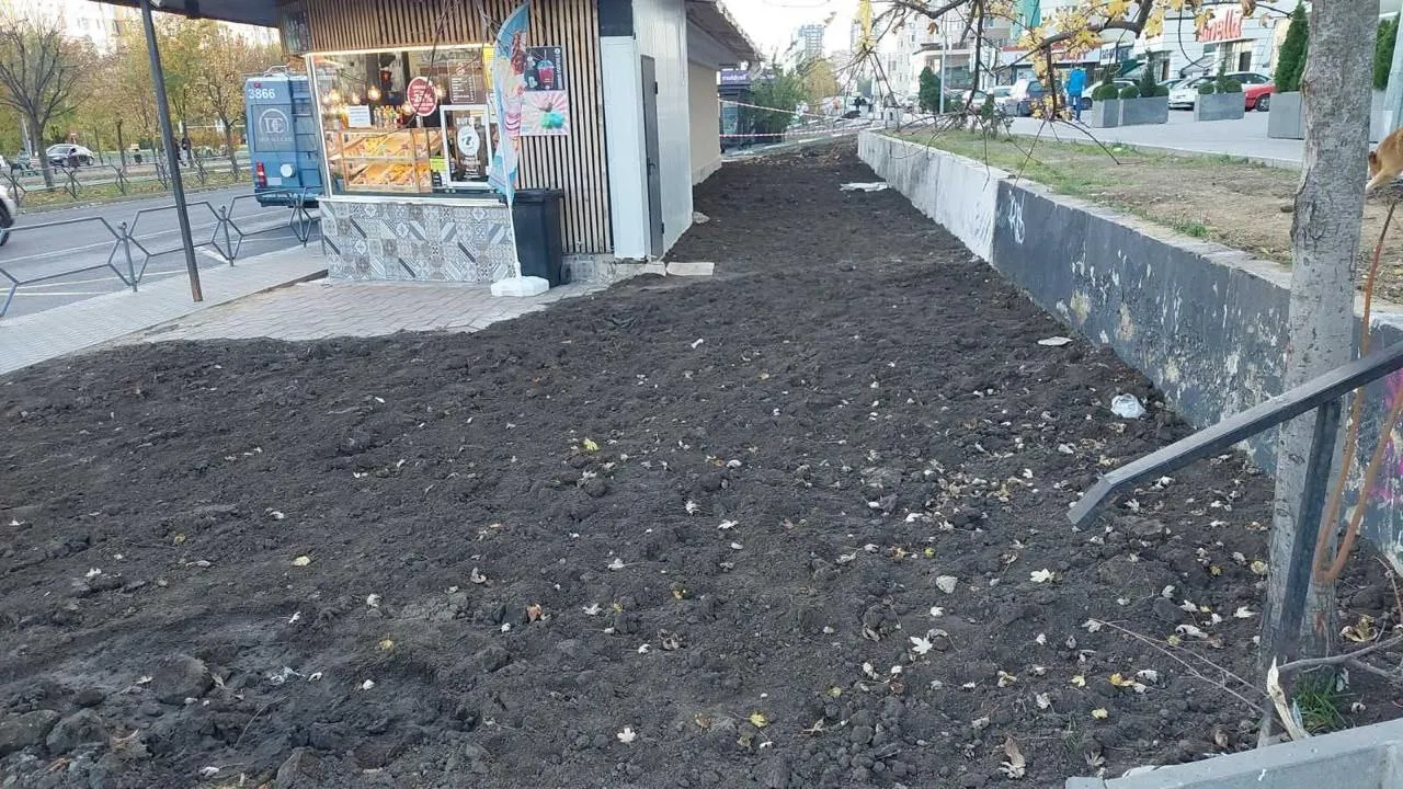 Un pavilion comercial din sectorul Ciocana a fost demontat