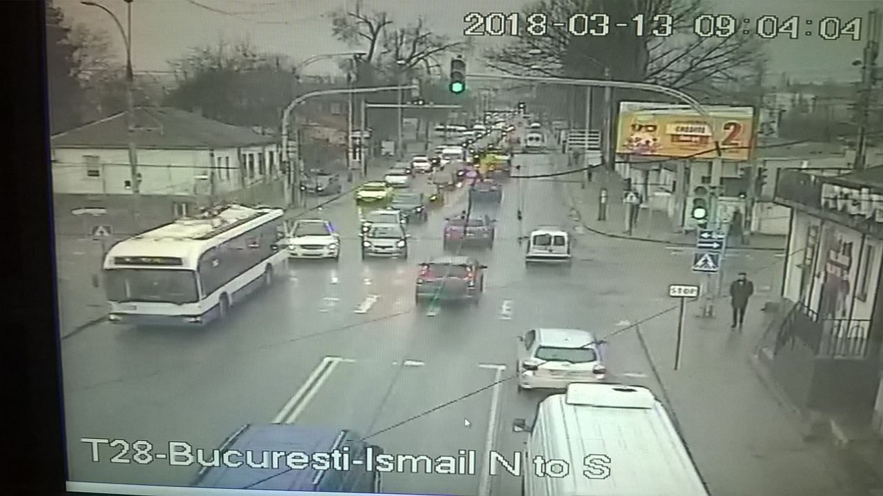Служба InfoTrafic сообщила об улицах Кишинева с затрудненным движением