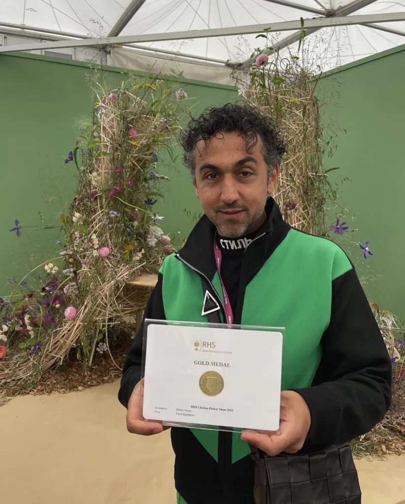 Флорист из Молдовы завоевал золото на Chelsea Flower Show-2022 в Лондоне