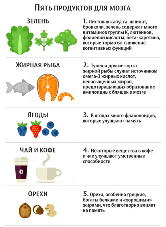 Ученые выяснили, какая еда нравится мозгу