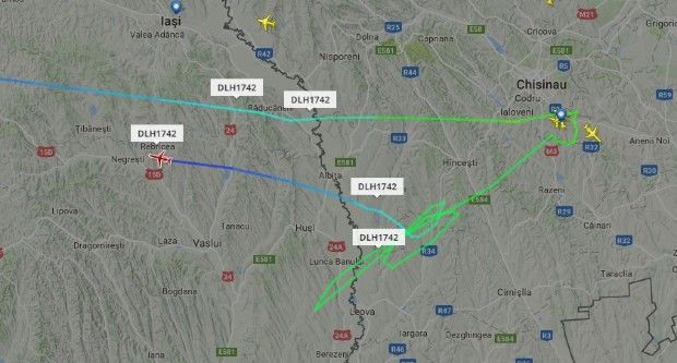Avionul de pe cursa Munchen - Chișinău a deviat. Pasagerii au fost nevoiți să se întoarcă în Germania