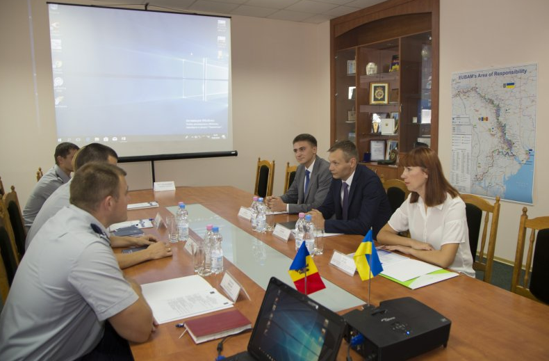 Молдавские пограничники обменялись опытом с коллегами из Украины
