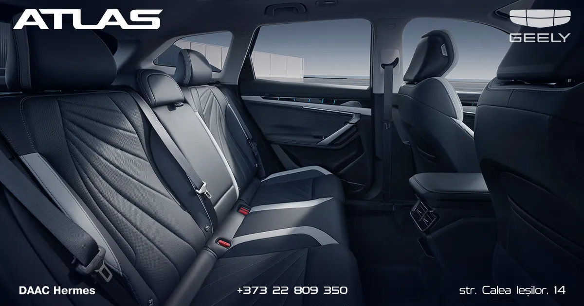 Geely Atlas — o legendă care rămâne în fruntea progresului