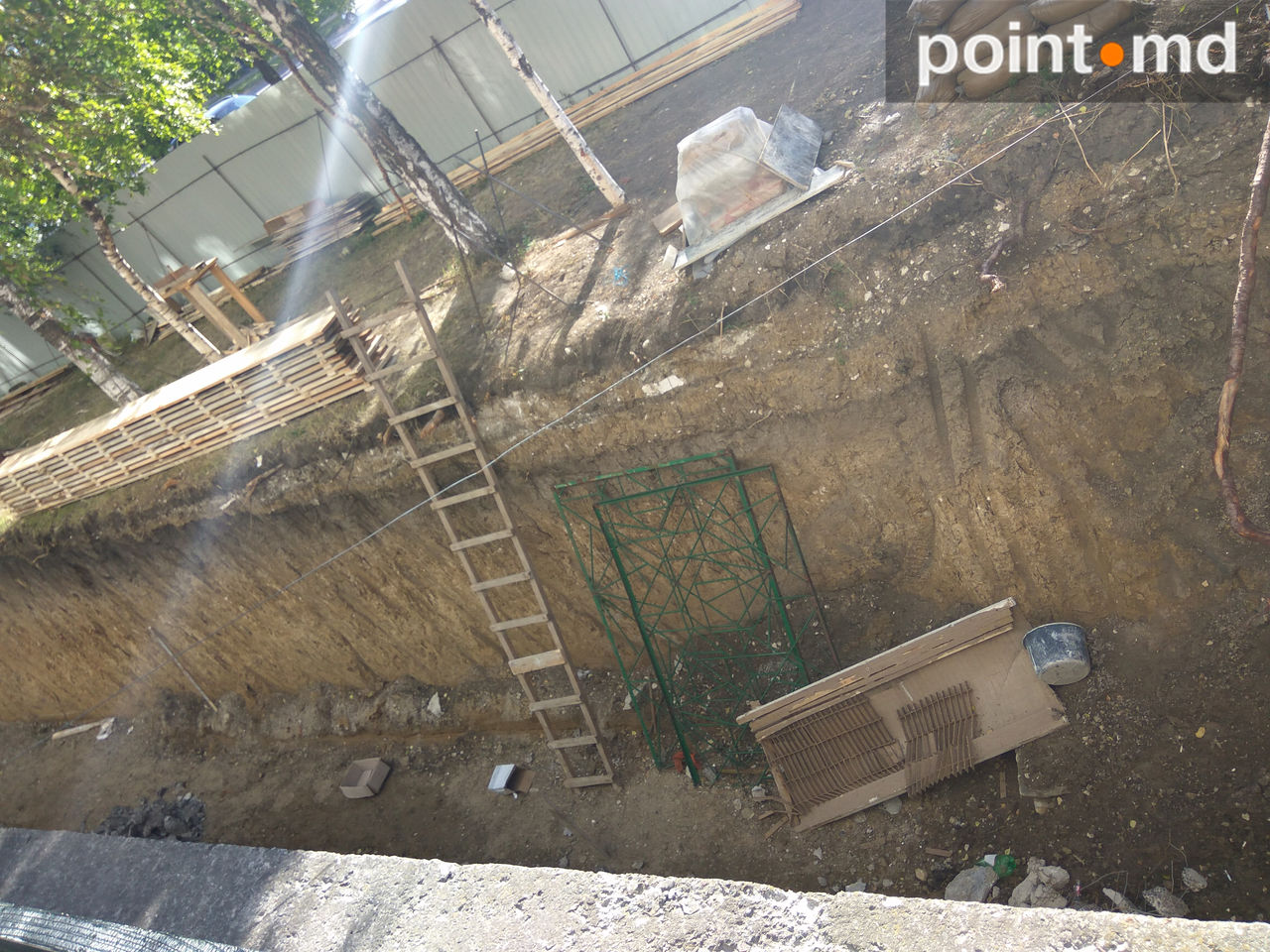 В районе подземных шахт на Рышкановке развернулась очередная стройка