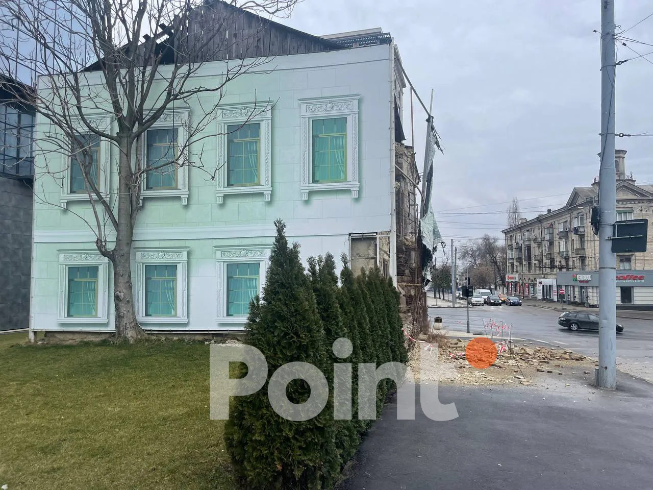 В Кишиневе обрушилось аварийное здание
