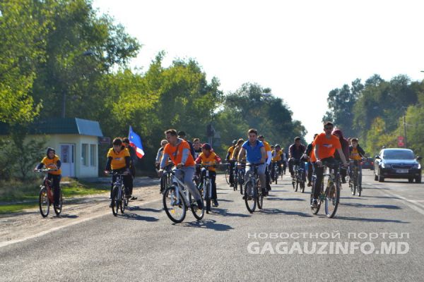 Любители велоспорта вышли на марафон в Комрате