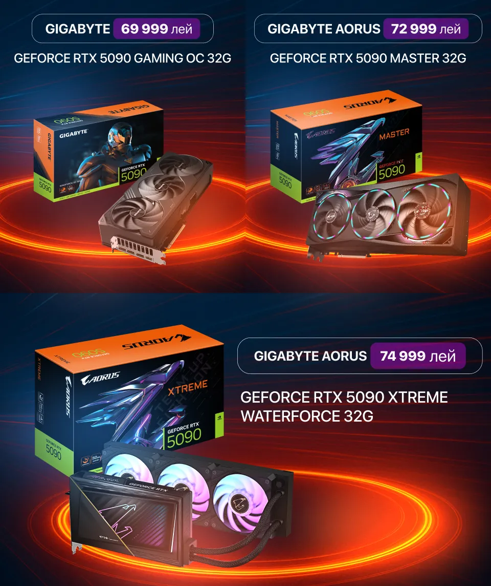 Xstore.md: Видеокарты RTX 5000 — мощность без компромиссов