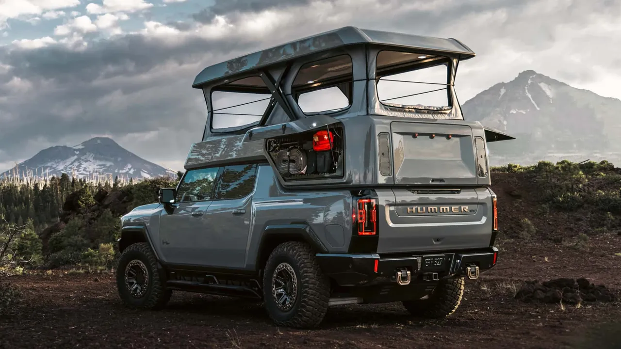 Электропикап Hummer получил версию для дальних путешествий