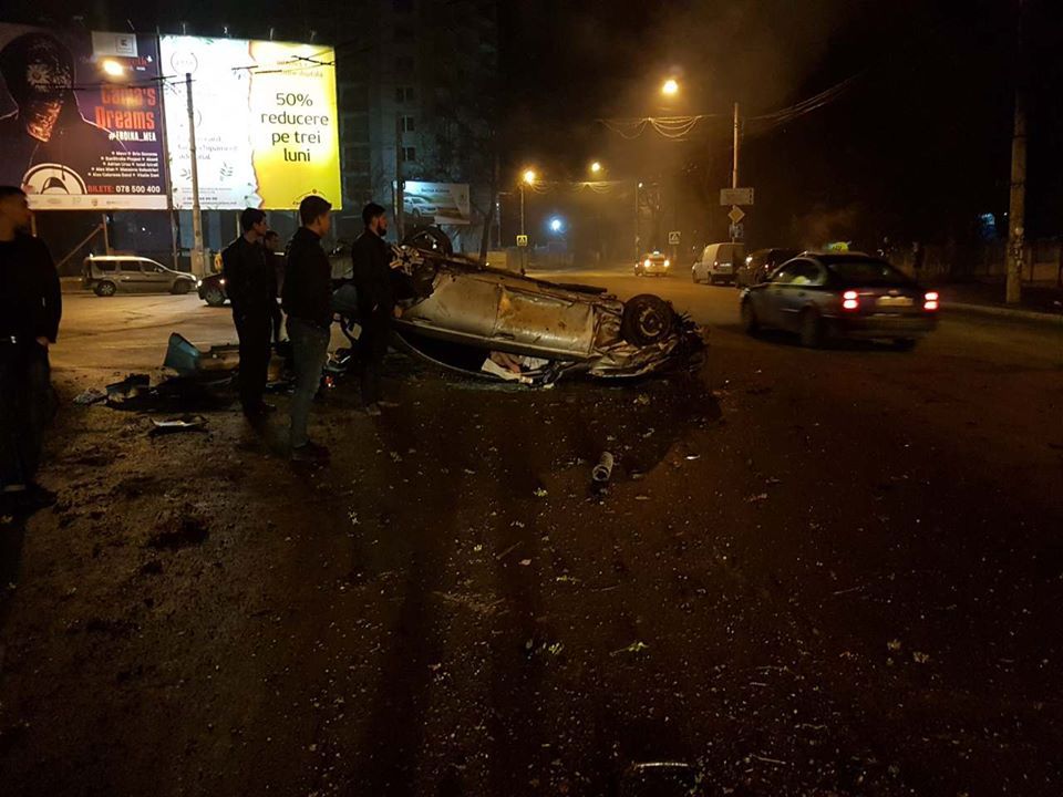 На Телецентре ночью произошло серьезное ДТП