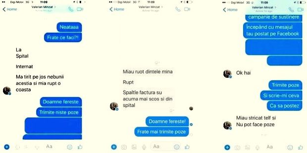 Mânzat, fără un dinte și cu coasta fracturată. Ce spune el, soţia lui şi MAI