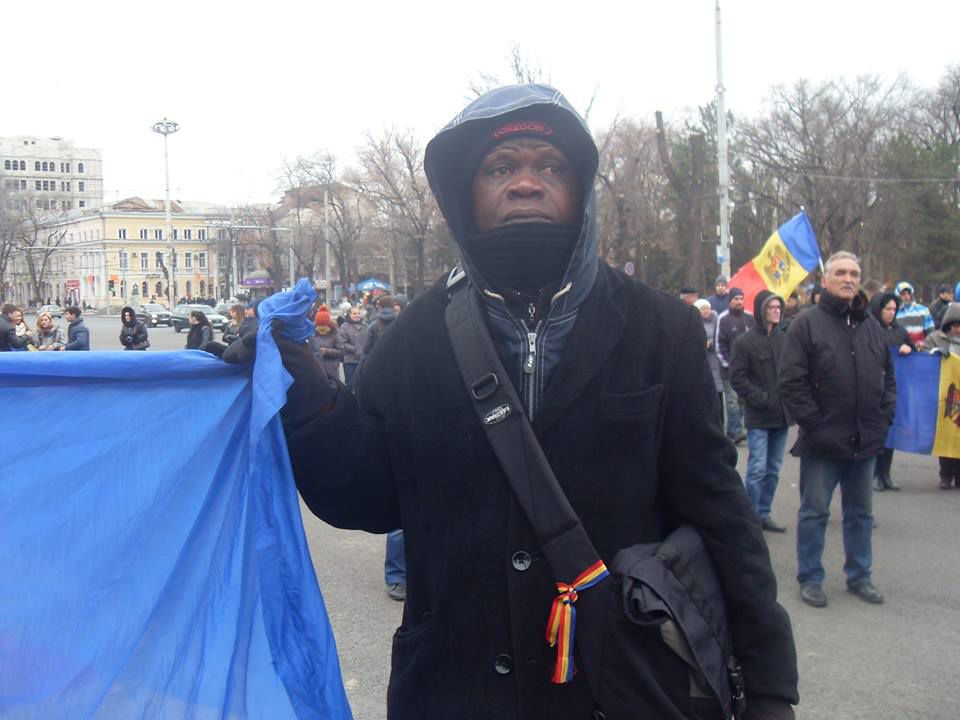 В Кишиневе прошла акция протеста против результатов выборов