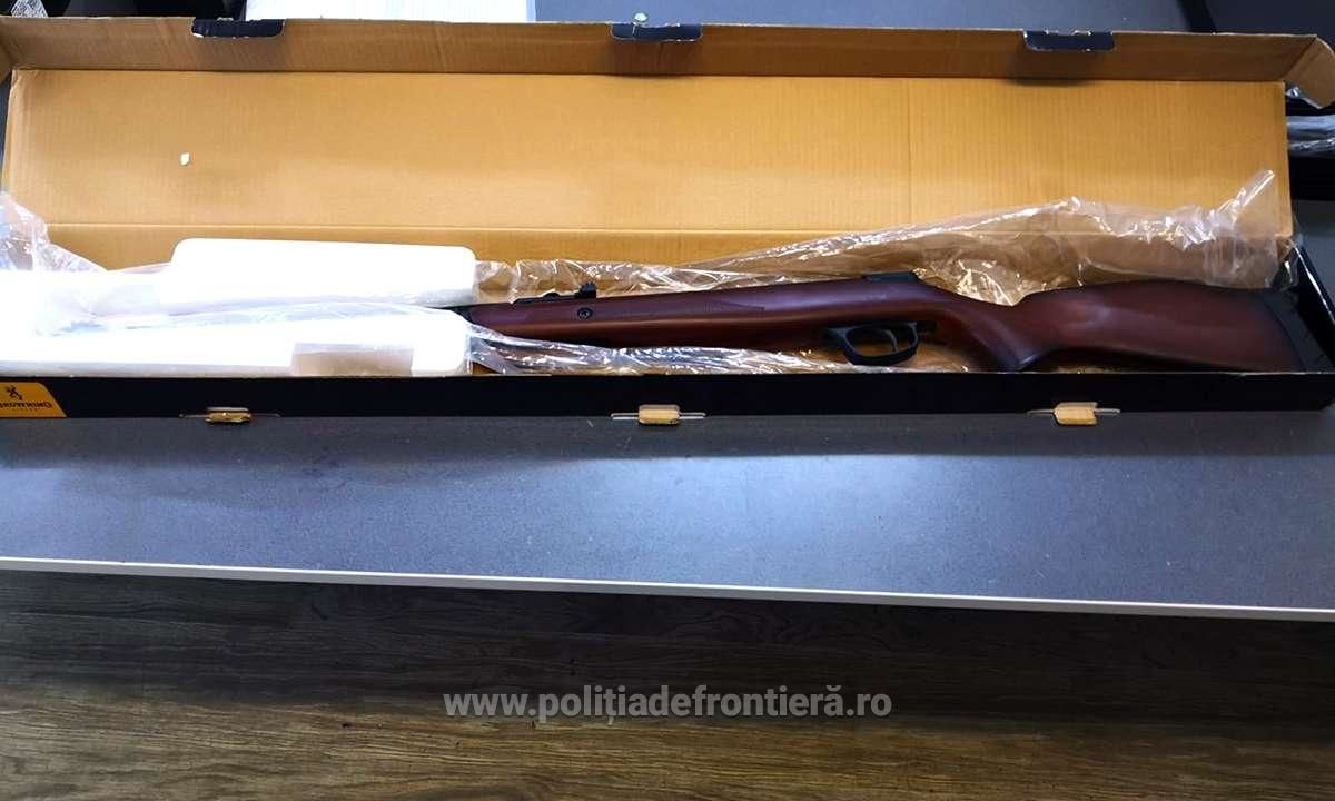 В Румынии пограничники обнаружили у молдаванина пневматическое ружье и патроны