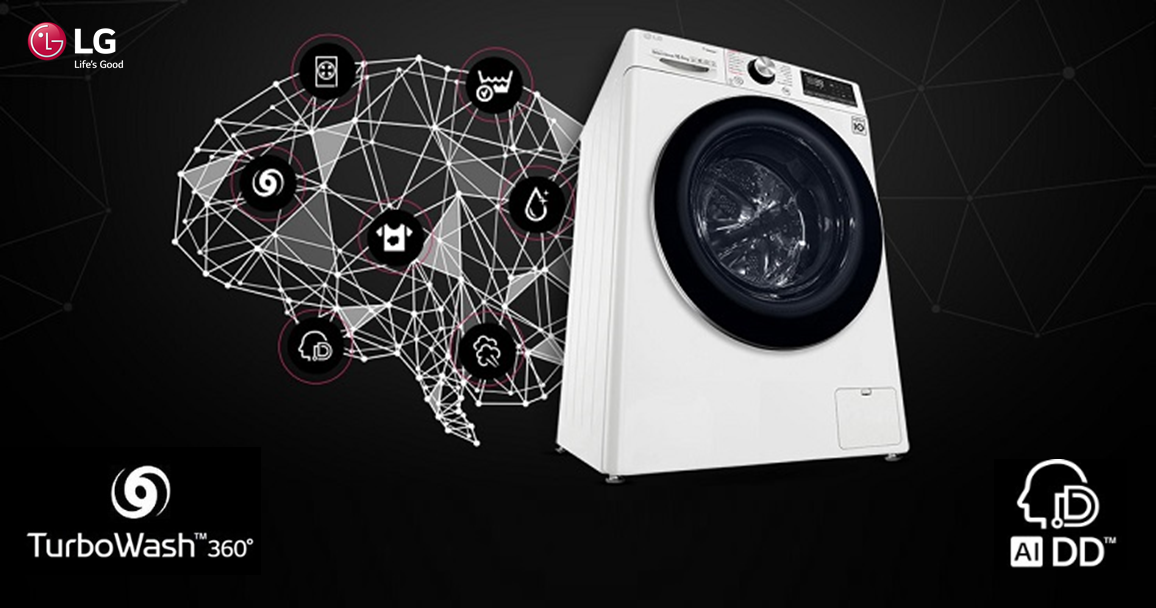 LG Vivace: Непревзойденное удобство стиральной машины ®