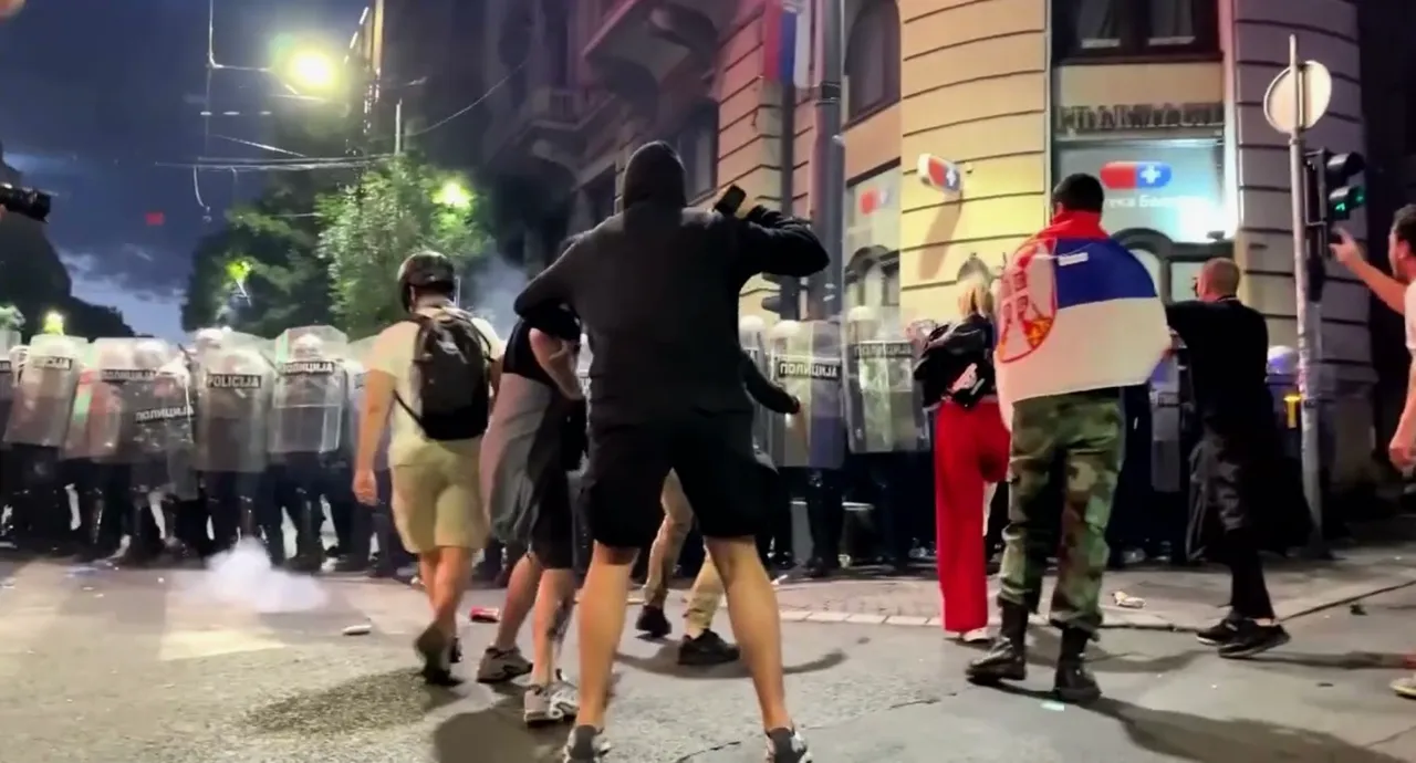 В Сербии вспыхнули беспорядки после антиправительственных протестов