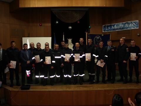 Лучшие пожарные столичного сектора Ботаника получили награды