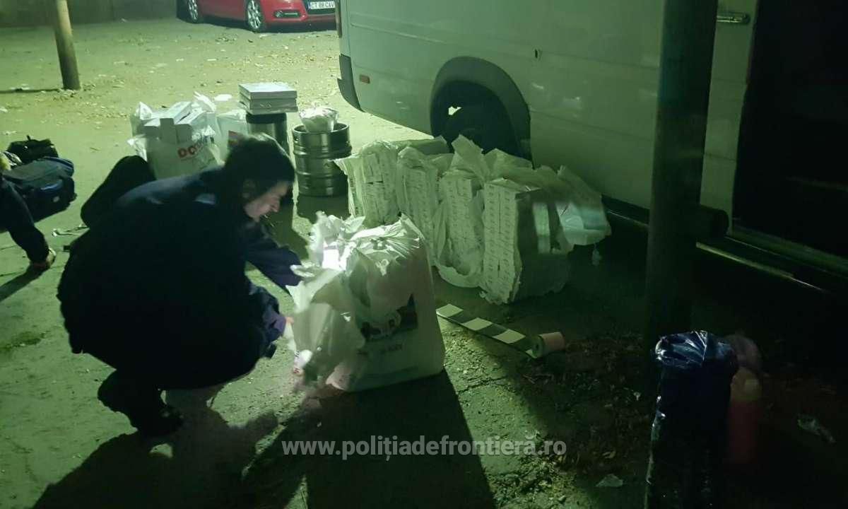 Пограничники в Румынии выявили трех молдаван, причастных к контрабанде сигарет
