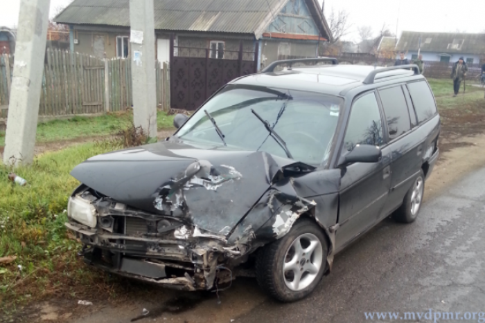 В Слободзее произошло ДТП с участием трёх автомобилей