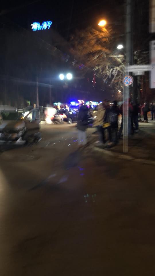 Accident grav în sectorul Botanica al Capitalei. Imagini de la fața locului
