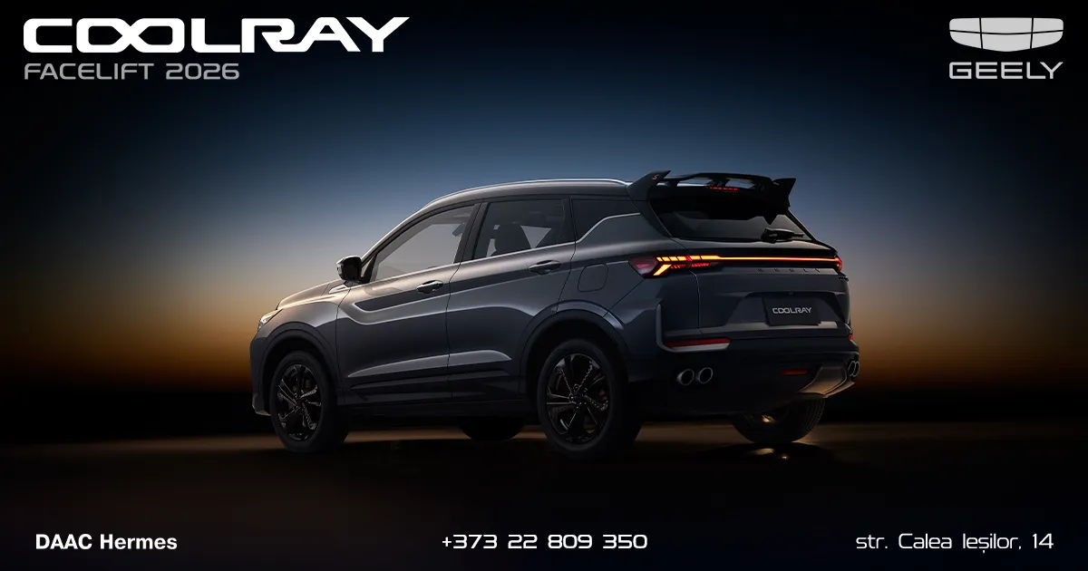 Geely lansează noul Coolray Facelift 2026