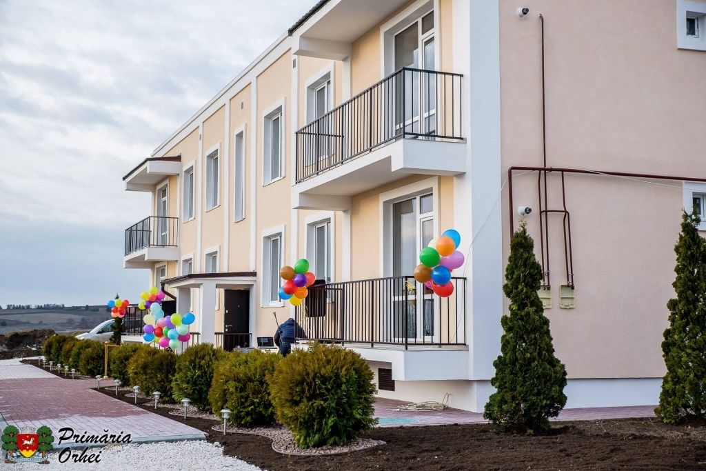 Социальное жилье за 500 леев в месяц появилось еще у 8 семей в Оргееве