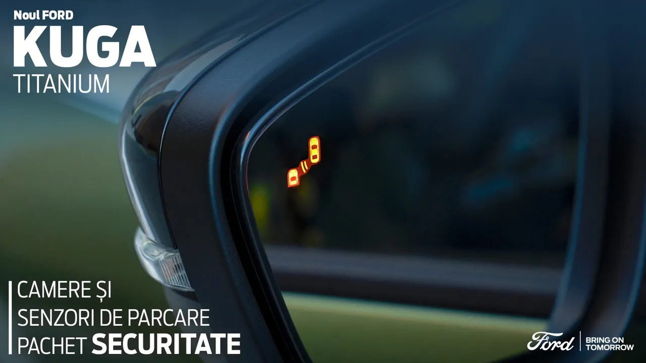 Новый Ford Kuga Titanium: 25 дюймов на двоих