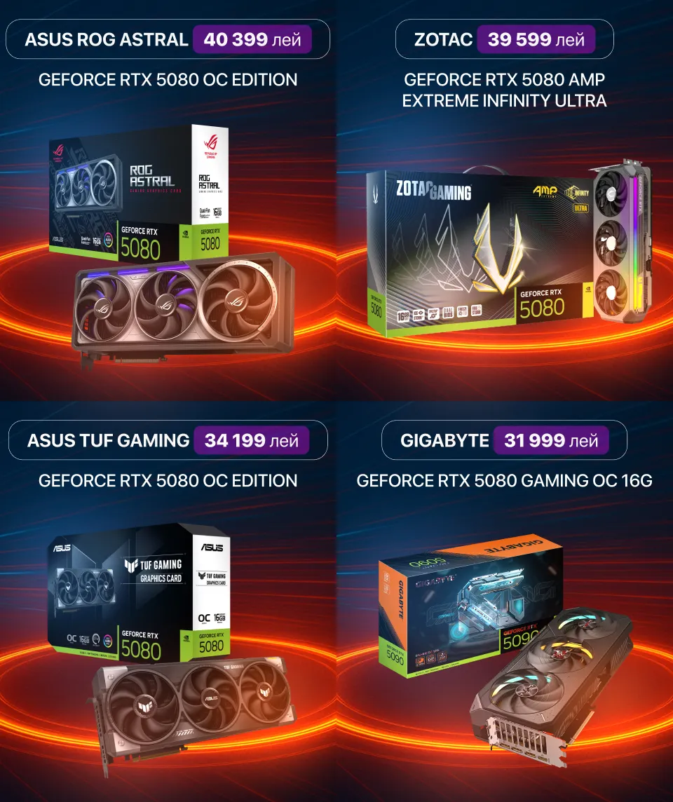 Xstore.md: Видеокарты RTX 5000 — мощность без компромиссов