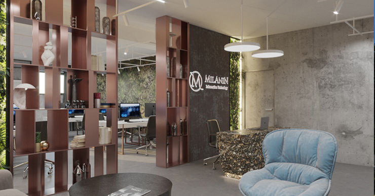 Milanin Residence: Офис Open Space - 109 м2 - в самом центре столицы ®