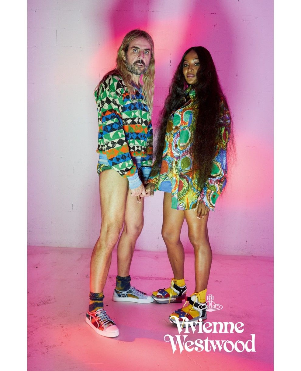 Наоми Кэмпбелл разделась в рекламной кампании Vivenne Westwood