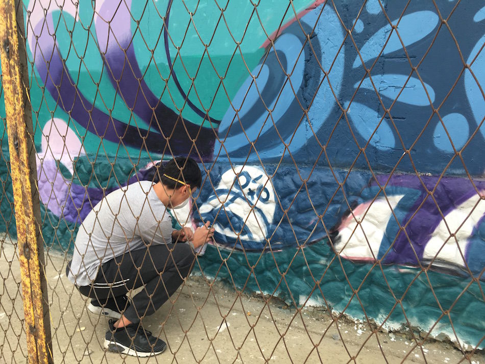 В Кишиневе появился новый стрит-арт от датского художника