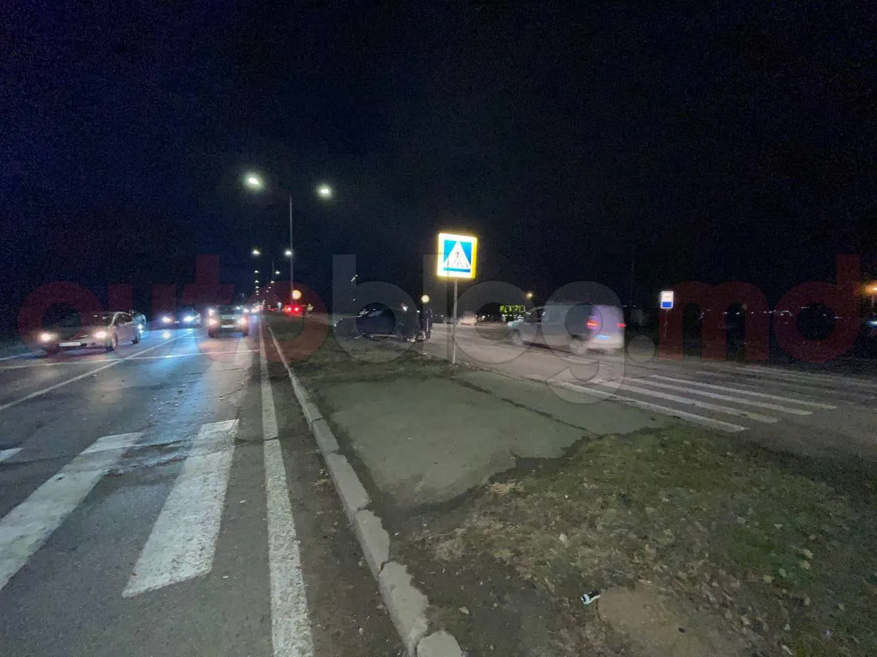 Серьезное ДТП на выезде из столицы: водитель доставлен в больницу