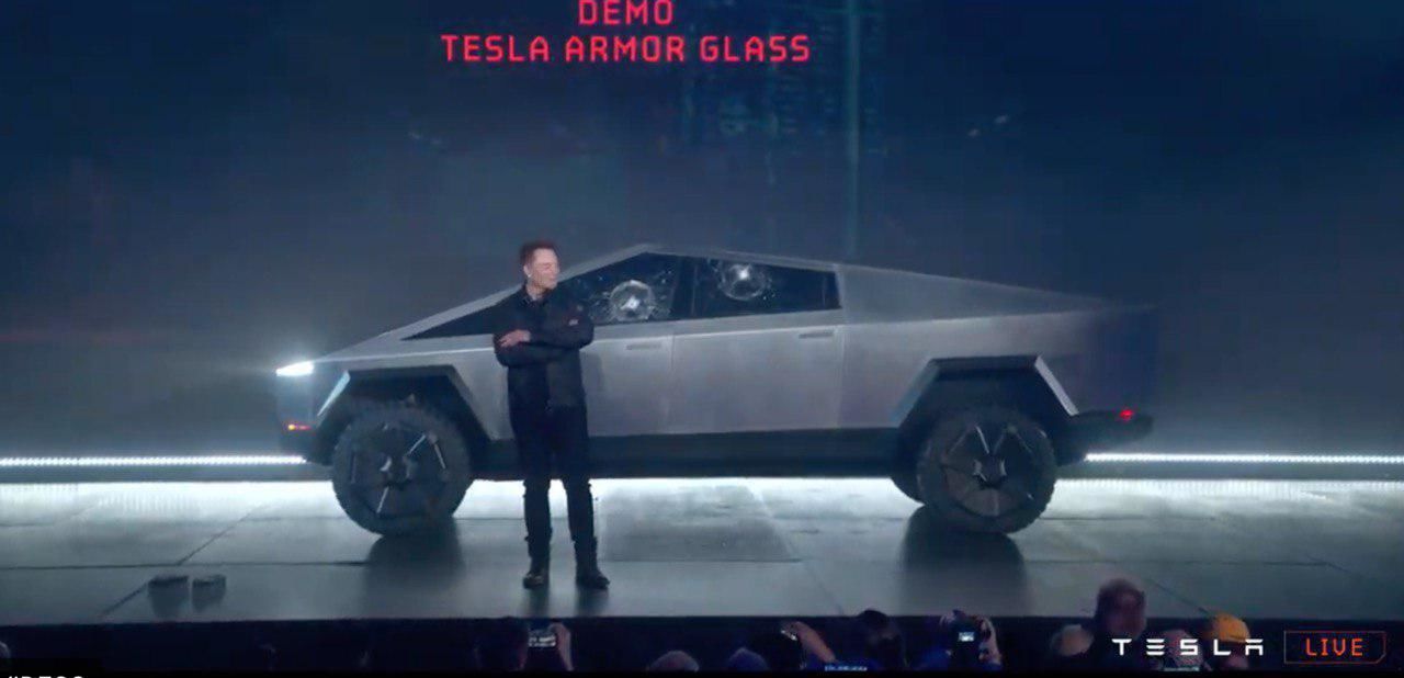 Tesla представила пикап Cybertruck